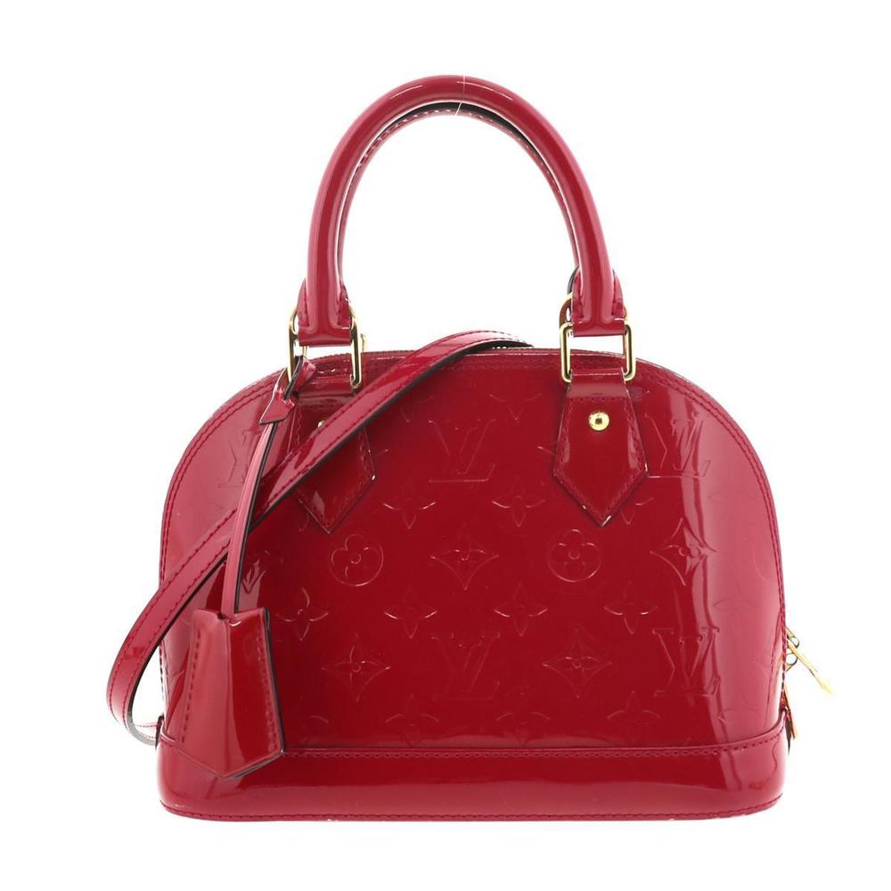 Louis Vuitton Alma BB Vernis Handbag